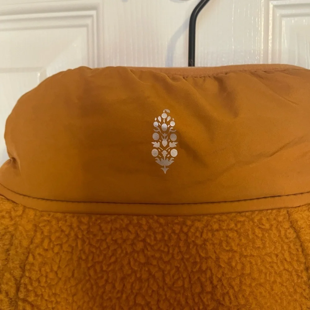 Free People Hit the Slopes Jacket in Russet Orange Size XS